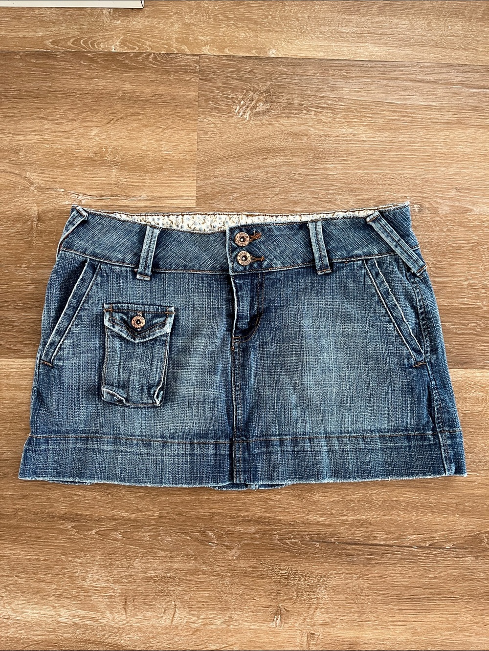 2000s Bongo Denim Mini Skirt